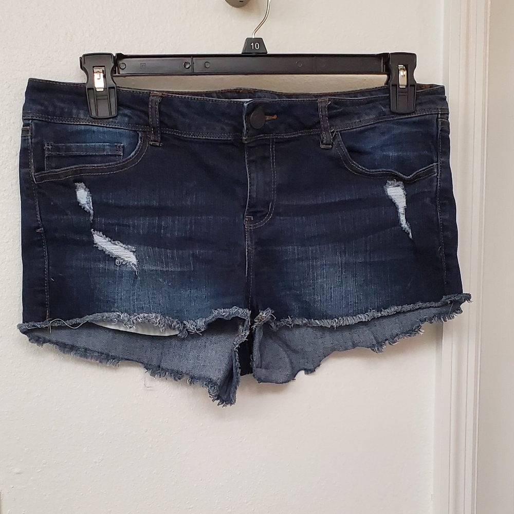 Dark Wash Shorts Size 12